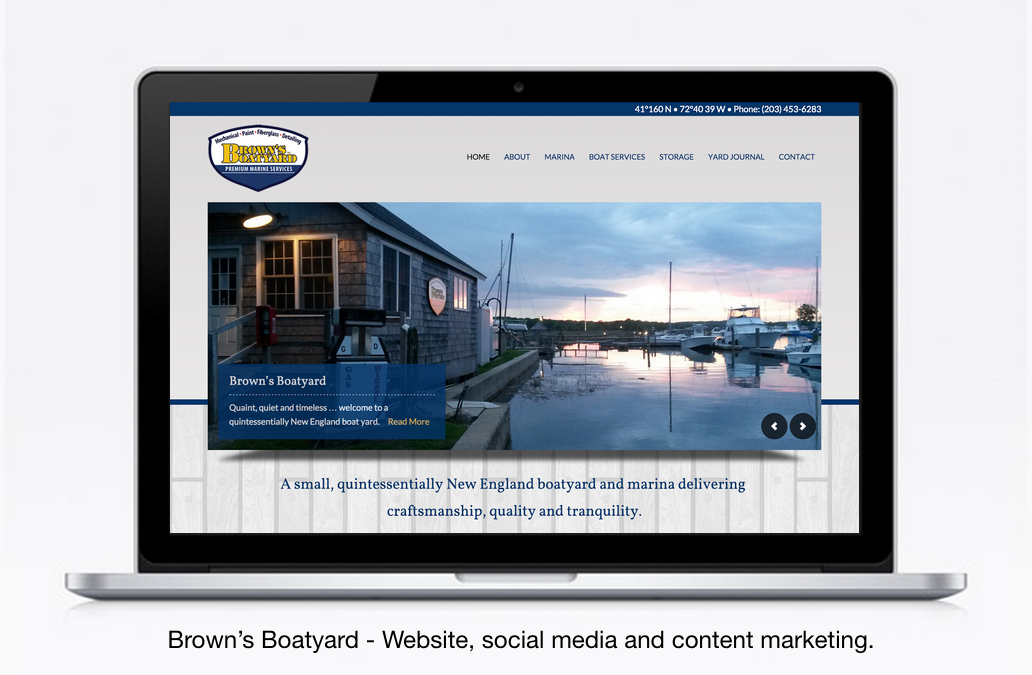 Brown’s Boatyard Launches New Site